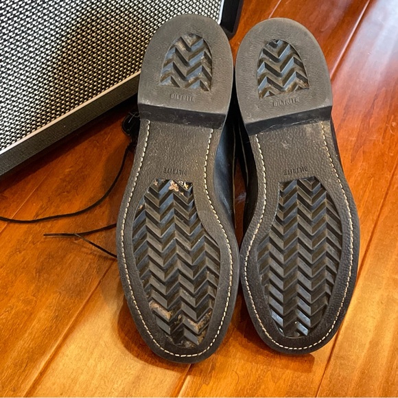 VINTAGE Black Leather Boots from 1986 - Addison Shoe Company - Picture 4 of 7